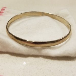 Silver bangle